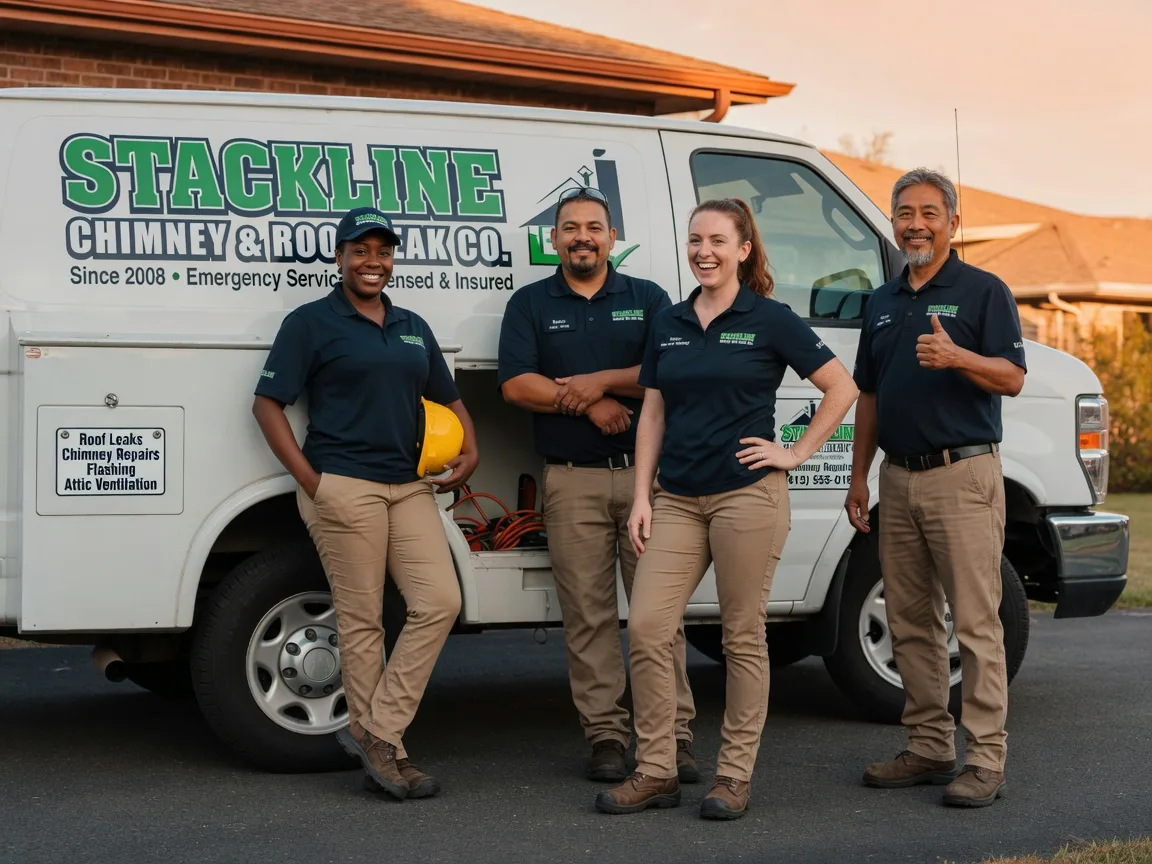 Chimney flashing repair company in Baileyville, ME